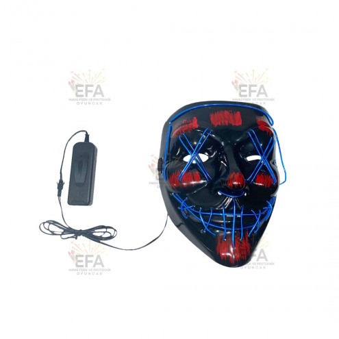 Işıklı Neon Maske