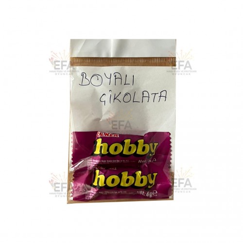 Boyalı Çikolata