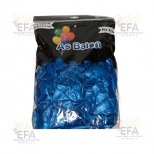 Metallik Lacivert Balon 100 adet